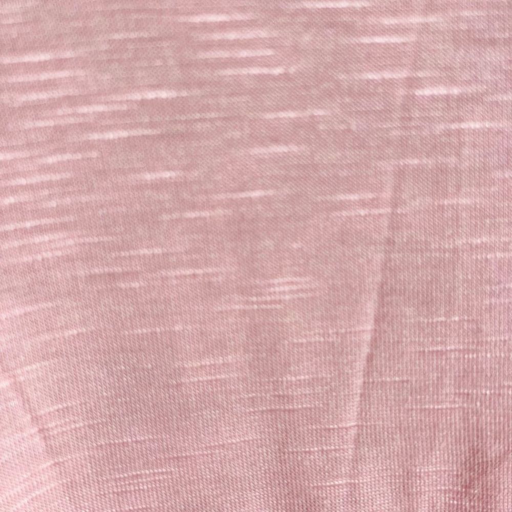NWT Style & Co Sz L & XL Style & Co Pink Sleekly Drapey V-Neck T-Shirt Top - Picture 7 of 10